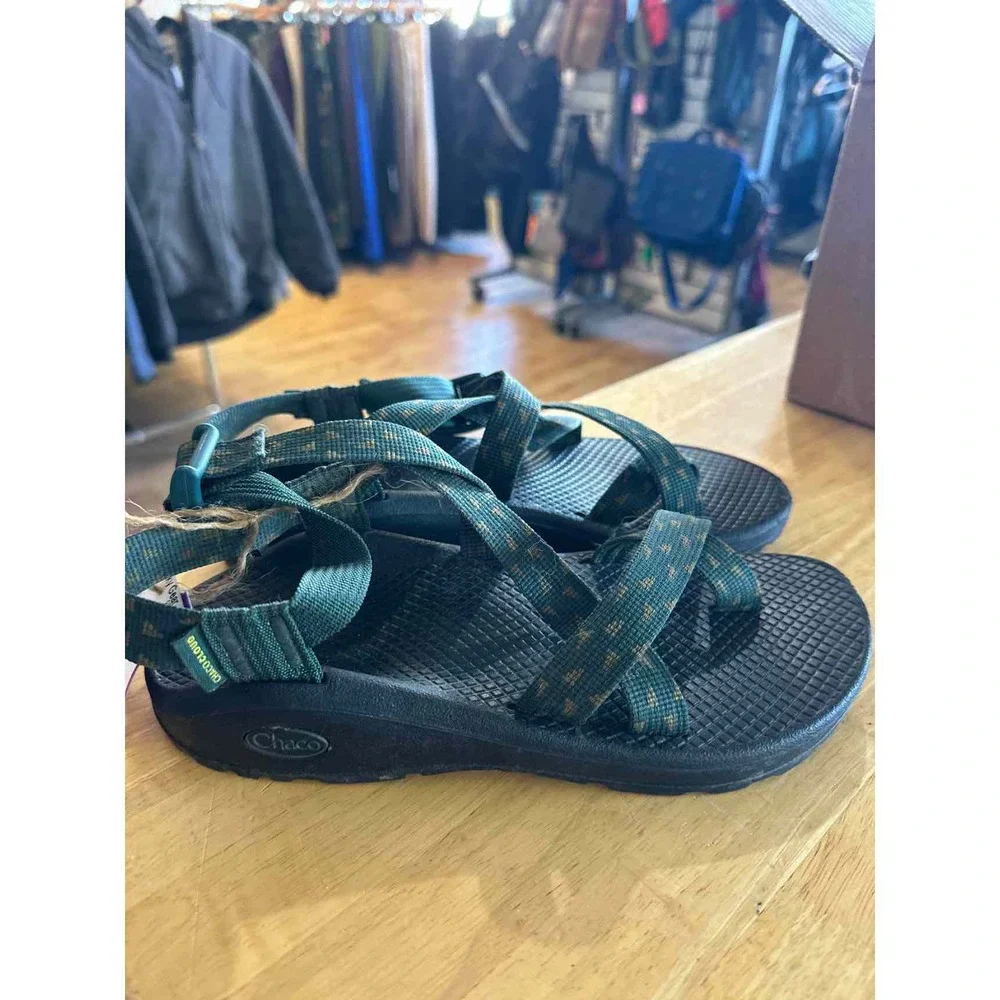 Chaco green strap